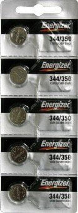 Energizer Batteries 344 / 350 (SR1136W, SR1136SW) .